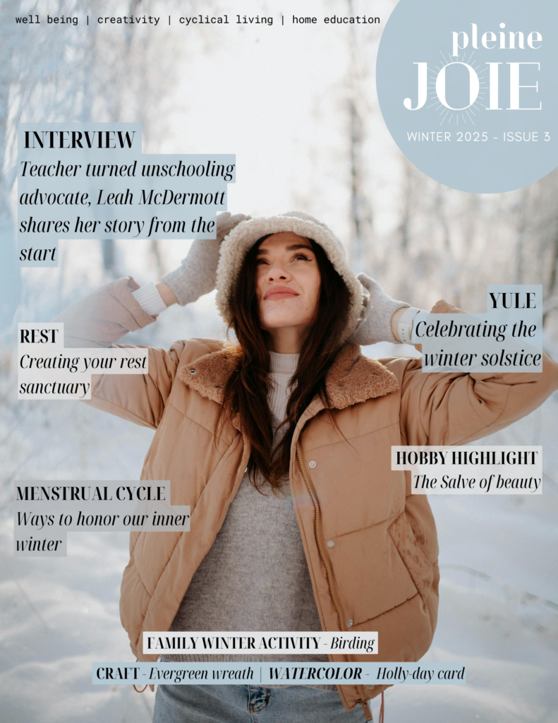 Pleine Joie Cover Winter2025